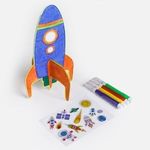 Carti si Birotica - Birotica - Instrumente de scris - Markere si carioci - Set Creativ 3D Nava Spatiala cu 5 Markere si Autocolante - Infinity.ro