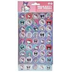 Casa si Gradina - Decoratiuni - Stickere decorative - Autocolante rotunde cu model Hello Kitty & Friends, 80 buc, multicolor - Infinity.ro