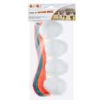 Sport si Outdoor - Echipament Sportiv - Echipamente sport copii - Accesorii imbracaminte sport copii - Joc de indemanare cu 4 linguri si 4 oua, Plastic, Multicolor - Infinity.ro
