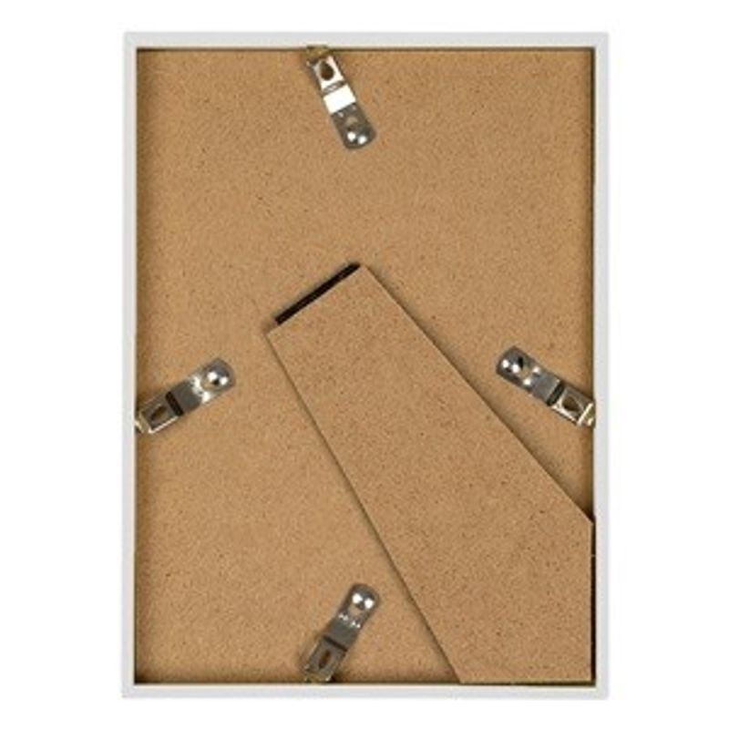 Casa si Gradina - Decoratiuni - Obiecte decorative - Accesorii decorative - Rama foto alba 13x18cm, plastic, pentru masa sau perete - Infinity.ro