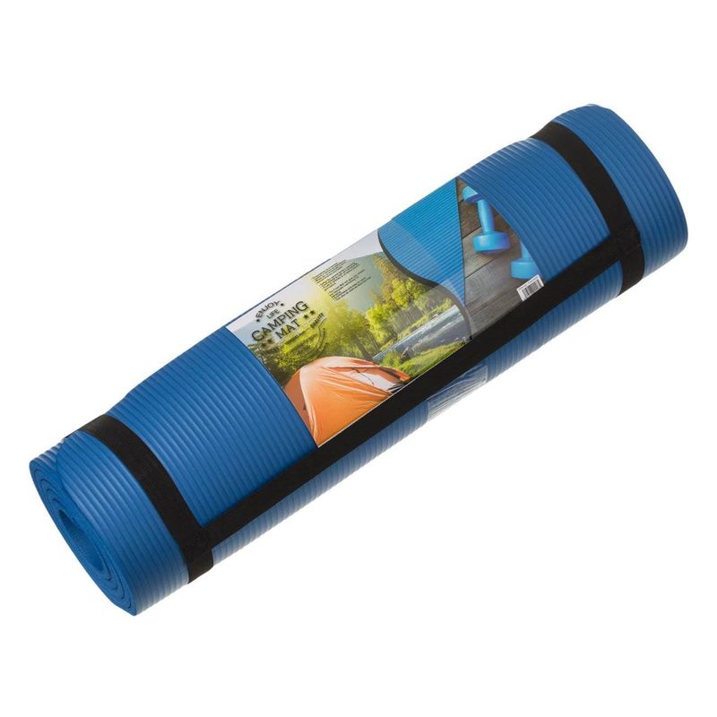 Casa si Gradina - Mobilier - Saltele si somiere - Saltele - Saltea de yoga si antrenament, 180x60x1cm, Albastra - Infinity.ro