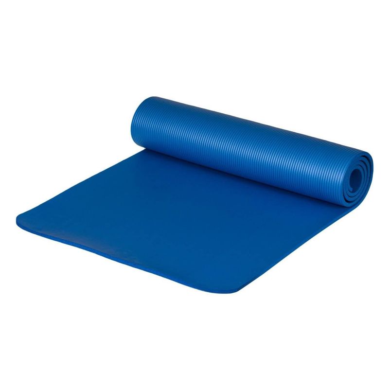 Casa si Gradina - Mobilier - Saltele si somiere - Saltele - Saltea de yoga si antrenament, 180x60x1cm, Albastra - Infinity.ro