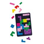 Jucarii, Copii si Bebe - Jucarii si jocuri - Jucarii & jocuri educative - Jocuri si jucarii educative - Joc de Societate Puzzle cu Caramizi Pop It din Silicon, 24 piese, Multicolor - Infinity.ro