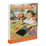 Jucarii, Copii si Bebe - Jucarii si jocuri - Jucarii & jocuri educative - Jocuri si jucarii educative - Joc de Societate Puzzle cu Caramizi Pop It din Silicon, 24 piese, Multicolor - Infinity.ro