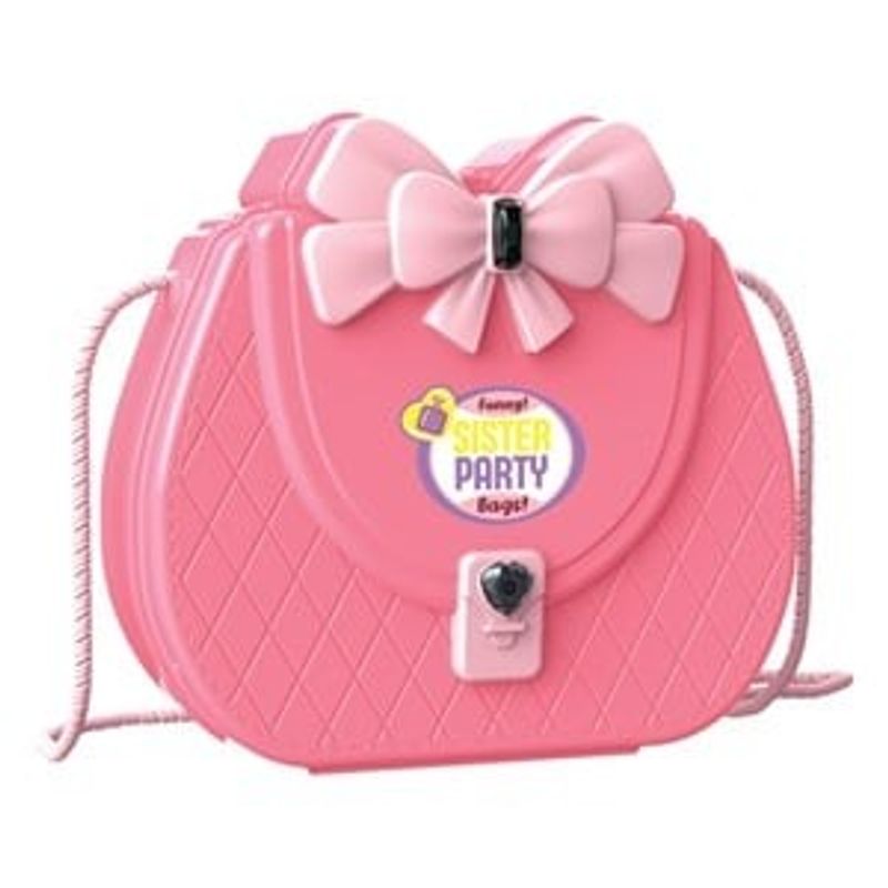 Jucarii, Copii si Bebe - Jucarii si jocuri - Jucarii de rol - Set joaca doctor - Set de joaca cu poseta si accesorii de infrumusetare, 17 piese, Roz - Infinity.ro