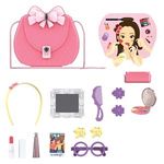 Jucarii, Copii si Bebe - Jucarii si jocuri - Jucarii de rol - Set joaca doctor - Set de joaca cu poseta si accesorii de infrumusetare, 17 piese, Roz - Infinity.ro