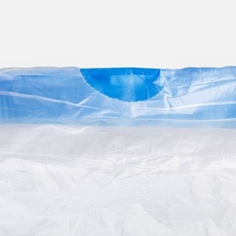 Petshop - Ingrijire si Igiena - Litiere si accesorii - Accesorii litiere - Pungi pentru litiera pisicii, 15 bucati, 91x44 cm, albe - Infinity.ro