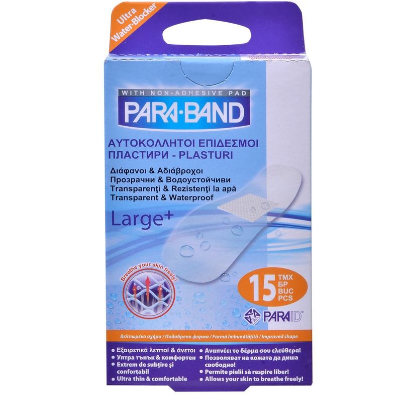 Ingrijire personala si Cosmetice - Ingrijire personala - Ingrijire corp - Plasturi - Bandaje transparente impermeabile mari pentru tratament - Infinity.ro