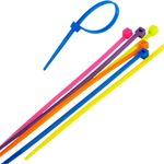 Casa si Gradina - Constructii - Feronerie si accesorii - Suruburi, dibluri si accesorii uz general - Coliere pentru Cabluri din Plastic, Set Multicolor, Organizare Cabluri - Infinity.ro