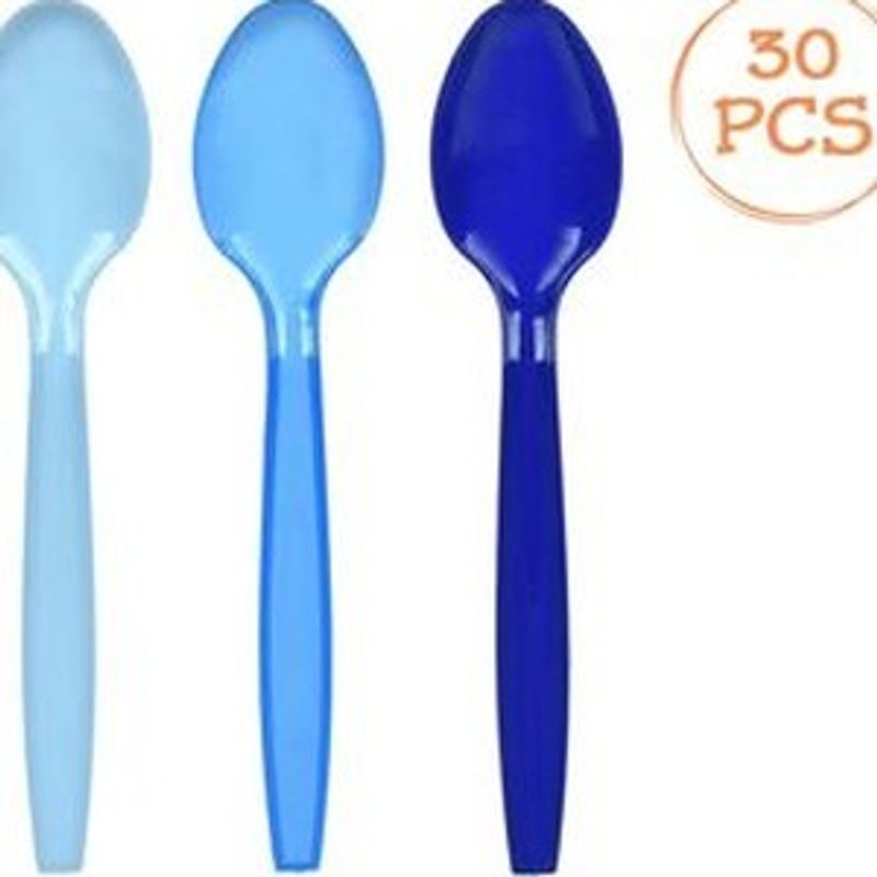 Casa si Gradina - Decoratiuni - Decoratiuni petrecere - Vesela pentru petrecere - Lingurite Reutilizabile de Petrecere din Plastic - Set de 30 buc - Infinity.ro