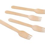 Ingrijire personala si Cosmetice - Dezinfectante - Manusi unica folosinta - Furculite de Bambus Ecologice 16cm - Set de 15 bucuri - Infinity.ro