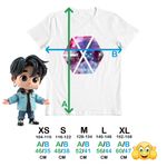 Fashion, accesorii si bijuterii - Copii - Imbracaminte copii - Tricouri copii - Tricou Copii EXO Kpop Cosmos Vibe Merch baieti, alb, marime S Copii - Infinity.ro