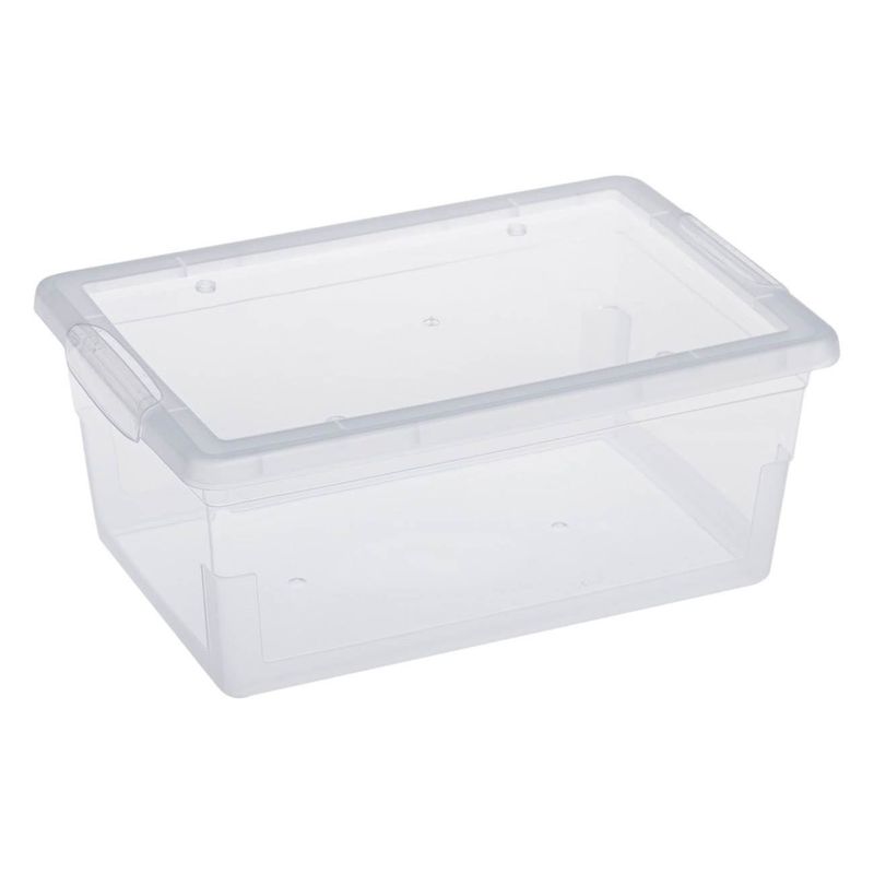 Casa si Gradina - Mobilier - Organizare si depozitare - Cutii depozitare - Cutie de depozitare din plastic transparent cu capac, 6L - Infinity.ro