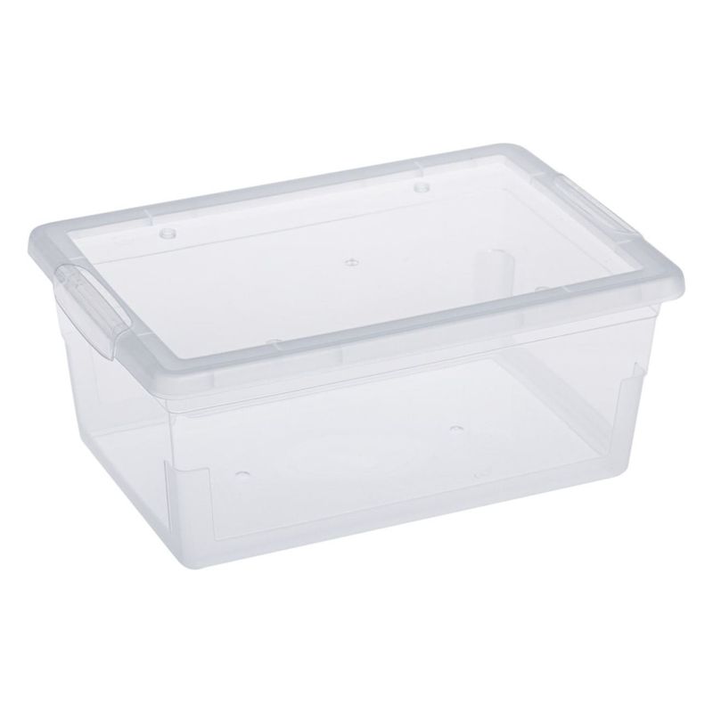 Casa si Gradina - Mobilier - Organizare si depozitare - Cutii depozitare - Cutie de depozitare din plastic transparent cu capac, 6L - Infinity.ro