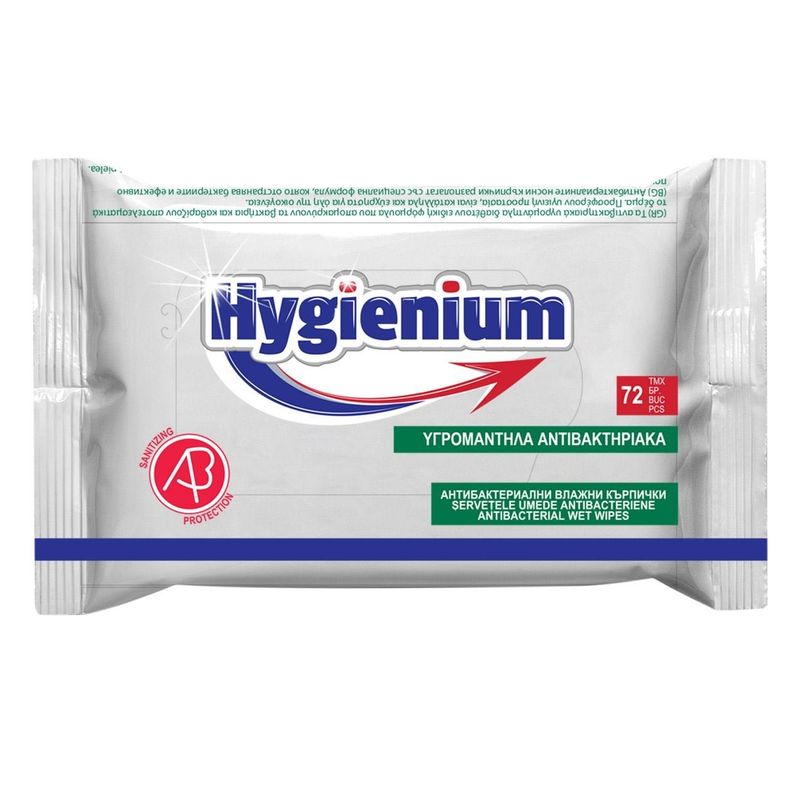 Ingrijire personala si Cosmetice - Dezinfectante - Servetele umede antibacteriene suprafete - Servetele umede antibacteriene, 72 buc, 20x17 cm - Infinity.ro