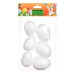 Casa si Gradina - Gradinarit si plante - Produse zootehnice - Incubatoare oua - Set de creatii Paste, Oua din spuma, 6 bucati - Infinity.ro