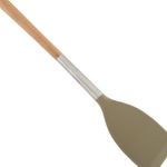 Casa si Gradina - Bucatarie si vesela - Ustensile bucatarie - Pensule, spatule si teluri bucatarie - Spatula din Silicon cu Maner din Lemn 31cm - Infinity.ro