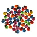 Casa si Gradina - Decoratiuni - Stickere decorative - Autocolante decorative buburuze, 50 buc, 1.5cm - Infinity.ro