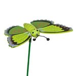 Casa si Gradina - Gradinarit si plante - Plante si ghivece - Accesorii ghivece si jardiniere - Stick Decorativ pentru Ghiveci, Fluture de Lemn, 25cm - Infinity.ro