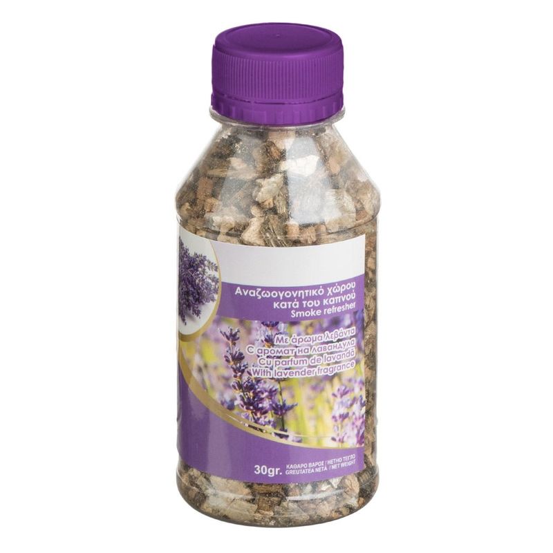 Casa si Gradina - Decoratiuni - Aromaterapie si lumanari - Odorizante camera - Odorizant de camera anti tutun cu aroma de lavanda, 30g - Infinity.ro