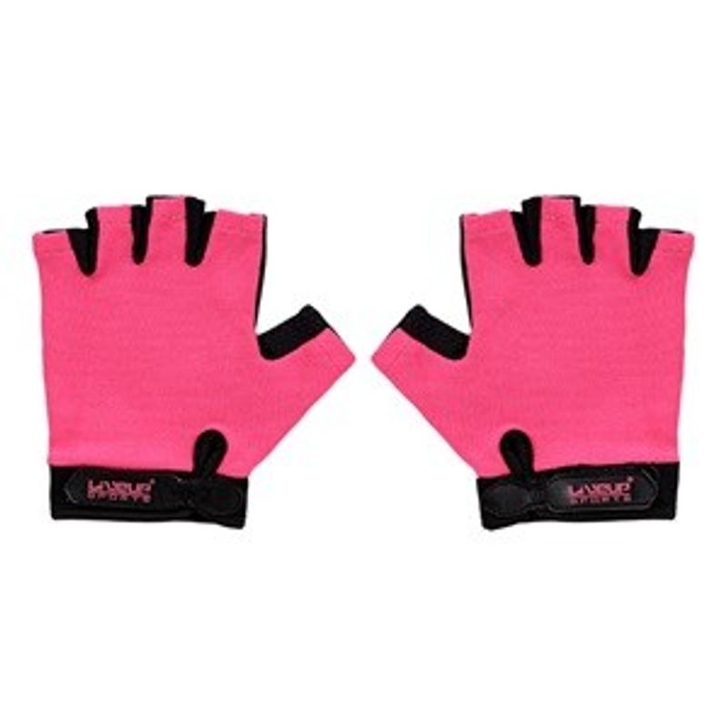 Sport si Outdoor - Echipament Sportiv - Accesorii echipament sportiv - Manusi sport - Manusi pentru antrenament, Dama, Negre cu Roz, fara degete - Infinity.ro