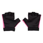 Sport si Outdoor - Echipament Sportiv - Accesorii echipament sportiv - Manusi sport - Manusi pentru antrenament, Dama, Negre cu Roz, fara degete - Infinity.ro