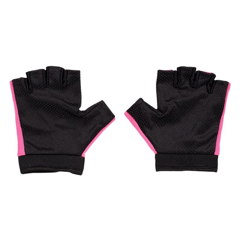 Sport si Outdoor - Echipament Sportiv - Accesorii echipament sportiv - Manusi sport - Manusi pentru antrenament, Dama, Negre cu Roz, fara degete - Infinity.ro