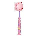 Jucarii, Copii si Bebe - Igiena si ingrijire - Articole igiena dentara copii - Perie de dinti pentru copii cu husa protectoare, Roz si Lila - Infinity.ro
