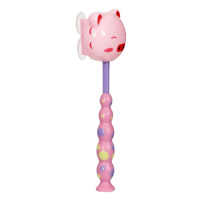 Jucarii, Copii si Bebe - Igiena si ingrijire - Articole igiena dentara copii - Perie de dinti pentru copii cu husa protectoare, Roz si Lila - Infinity.ro