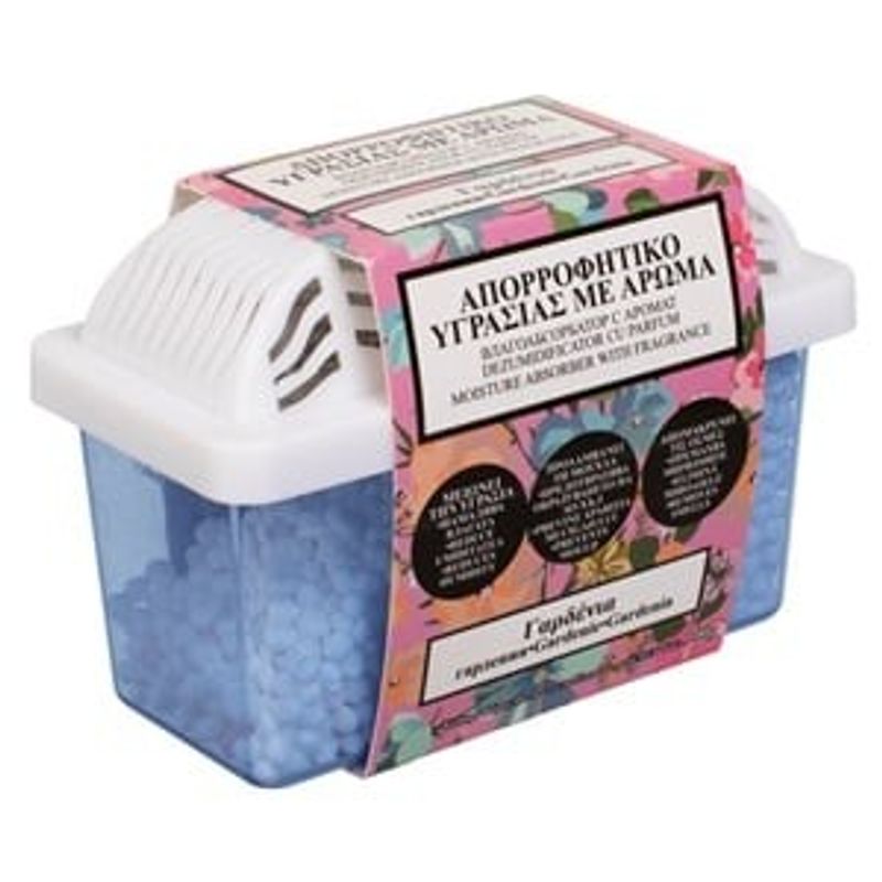 Electronice si Electrocasnice - Climatizare si sisteme de incalzire - Aparate filtrare aer - Dezumidificatoare - Dezumidificator Pasiv Mini cu Aroma de Gardenie, 100g - Infinity.ro