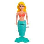 Jucarii, Copii si Bebe - Jucarii si jocuri - Jucarii bebelusi - Jucarii de baie - Jucarie de baie sirena cu cheie, 19 cm, mov sau verde - Infinity.ro