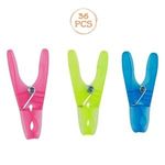 Sport si Outdoor - Sporturi acvatice - Pescuit - Carlige si ancore - Carlige din Plastic, Set 36 buc, 8.4 cm, Fucsia, Bleu, Verde Lime - Infinity.ro