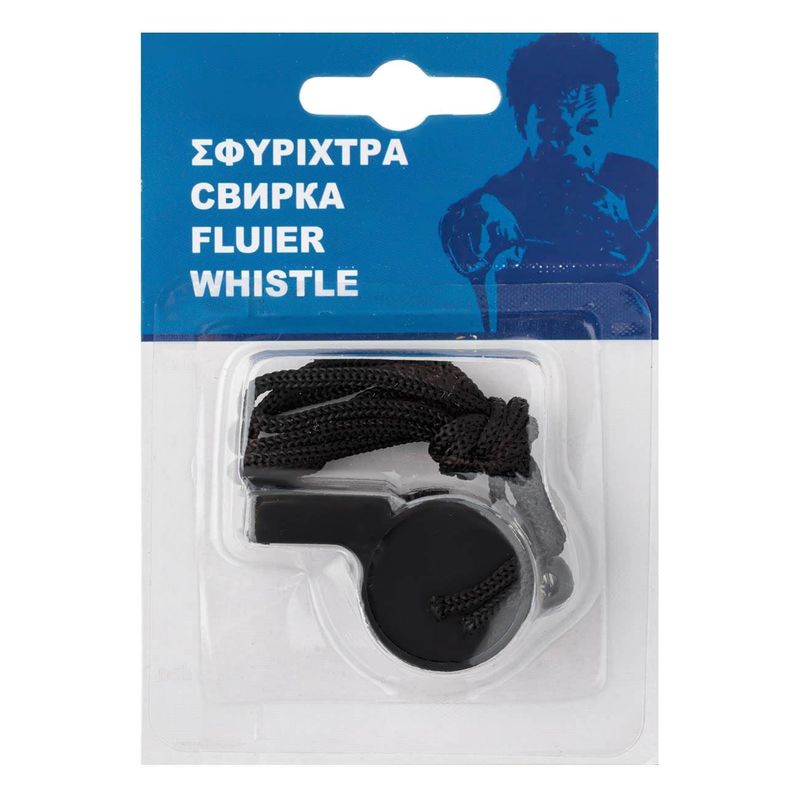 Sport si Outdoor - Accesorii si echipamente sportive - Accesorii antrenament si tabele tactice - Fluier din Plastic Negru pentru Antrenament - Infinity.ro