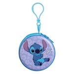 Fashion, accesorii si bijuterii - Barbati - Accesorii barbati - Portofele barbati - Portofel Metalic Rotund pentru Copii, cu Breloc, 7,5x3cm, Lila Turcoaz - Infinity.ro