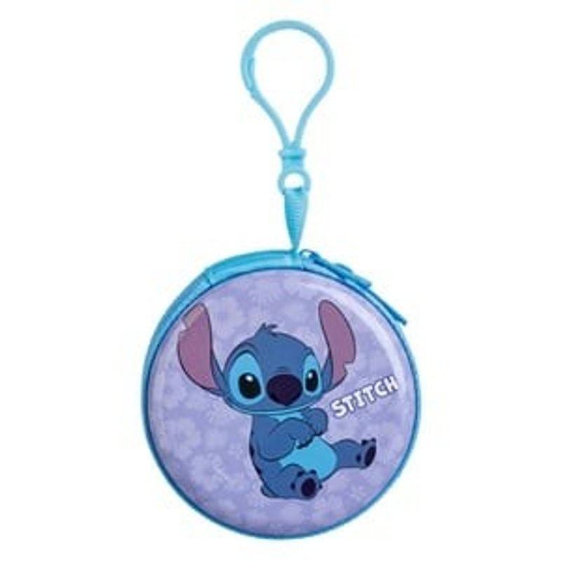 Fashion, accesorii si bijuterii - Barbati - Accesorii barbati - Portofele barbati - Portofel Metalic Rotund pentru Copii, cu Breloc, 7,5x3cm, Lila Turcoaz - Infinity.ro