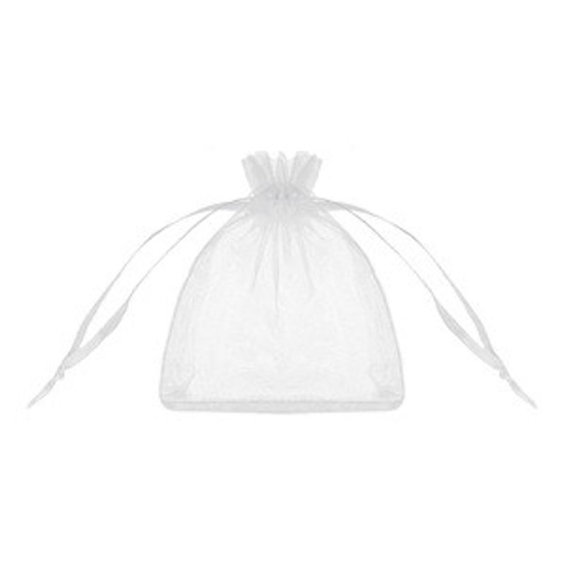 Market - Curatenie si intretinere casa - Produse bucatarie - Pungi si folii alimentare - Saculete din Organza, 15 buc, 7x9 cm, Albe - Infinity.ro