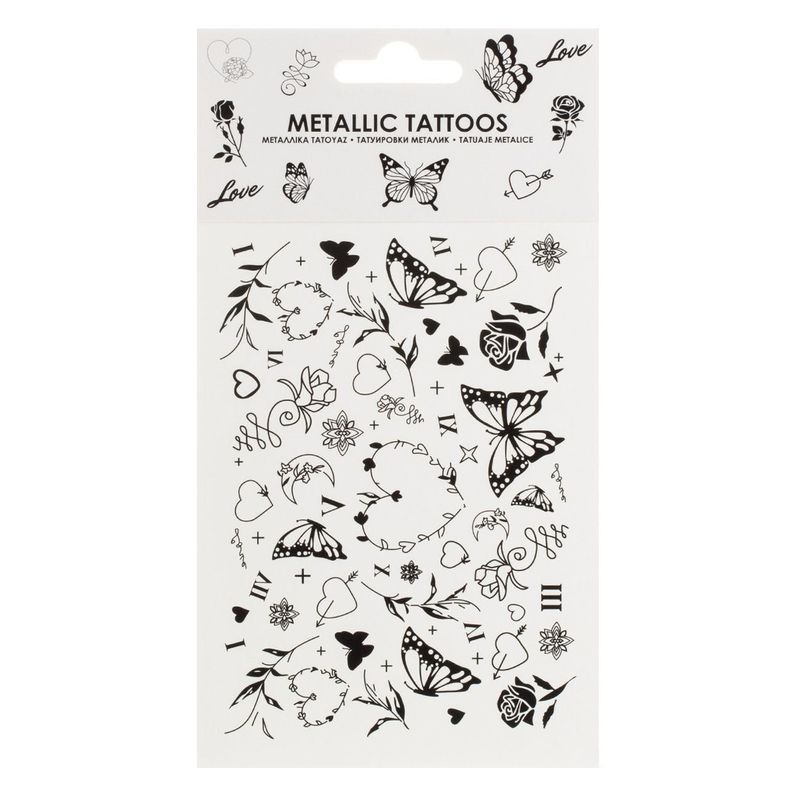 Ingrijire personala si Cosmetice - Ingrijire personala - Ingrijire corp - Tatuaje temporare - Autocolante pentru tatuaj, Set cu modele diverse - Infinity.ro