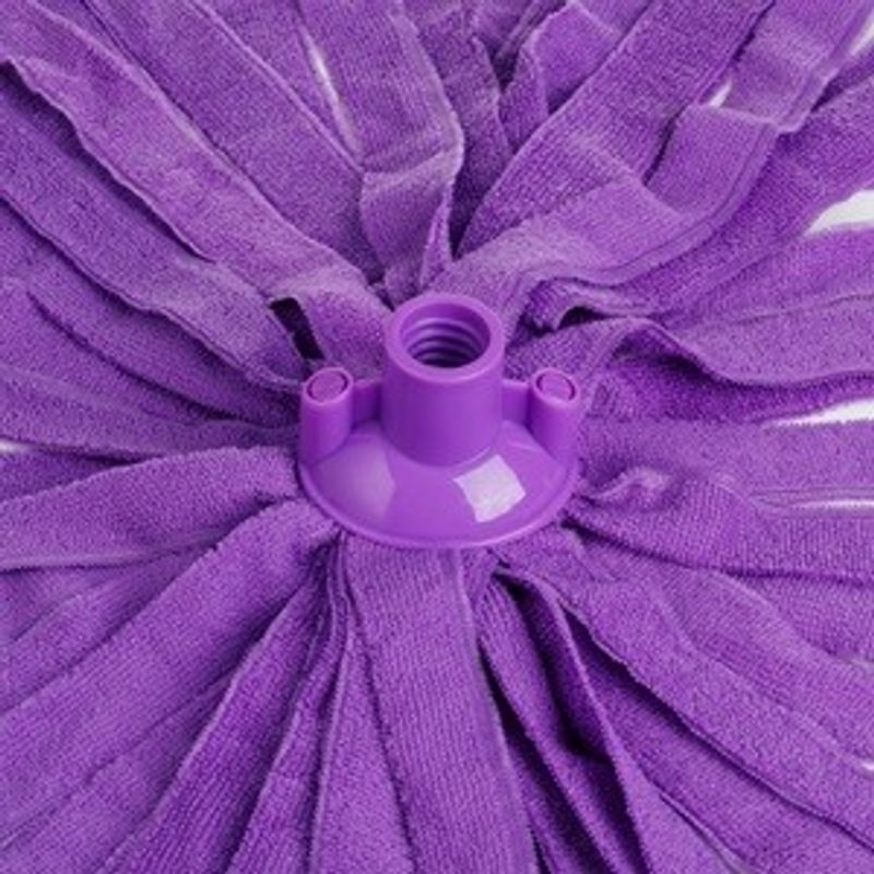 Market - Curatenie si intretinere casa - Produse menaj - Mopuri - Mop din Microfibre Super Mare, Mov, 115g - Infinity.ro
