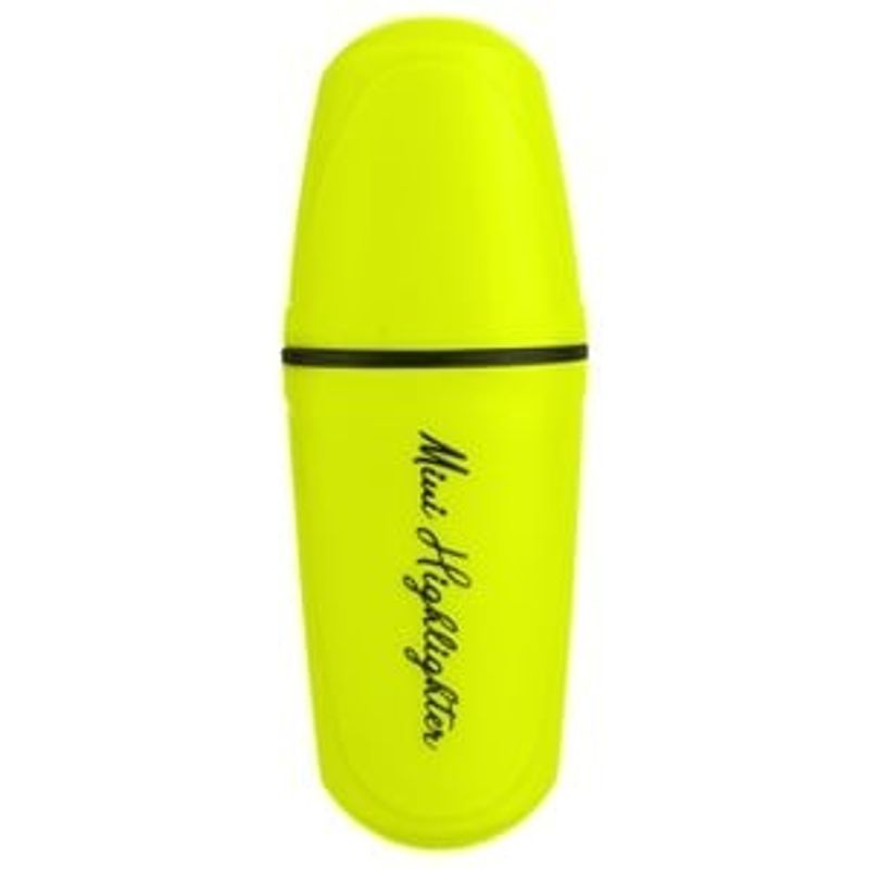 Carti si Birotica - Birotica - Instrumente de scris - Markere si carioci - Mini Evidentiator Galben, Vârf 5.0mm - Infinity.ro