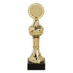 Sport si Outdoor - Accesorii si echipamente sportive - Medalii, cupe si trofee - Trofeu Auriu cu Baza din Marmura, 19 cm - Infinity.ro