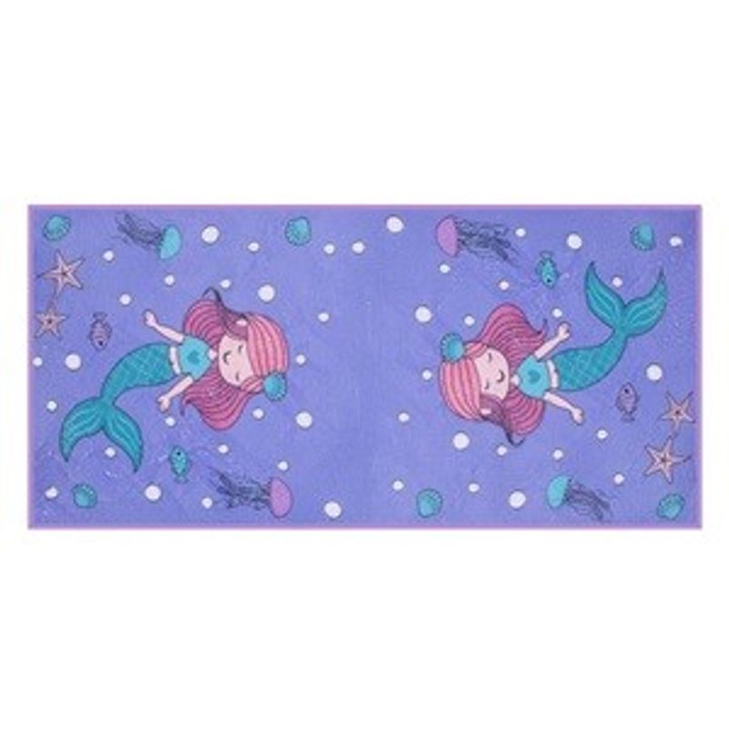 Jucarii, Copii si Bebe - Igiena si ingrijire - Baia bebelusului - Prosoape si halate de baie copii - Prosop Magic cu Model Sirena, 60x30cm - Infinity.ro