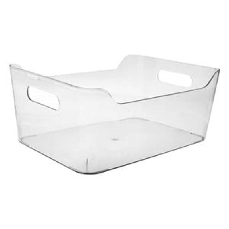 Casa si Gradina - Mobilier - Organizare si depozitare - Cutii depozitare - Cutie de Depozitare din Plastic Transparent cu Mânere, 7,5L - Infinity.ro