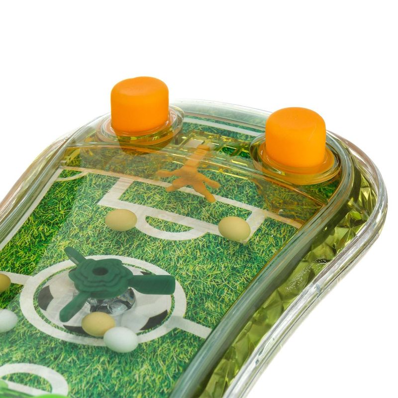 Jucarii, Copii si Bebe - Jucarii si jocuri - Jocuri si puzzle - Puzzle - Joc cu apa Fotbal Dublu, 18x2x10 cm, Plastic Transparent - Infinity.ro