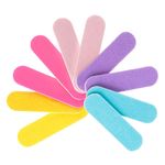 Ingrijire personala si Cosmetice - Manichiura si pedichiura - Pile cosmetice - Pile de unghii din hârtie, set 10 buc, multicolore, 5x1 cm - Infinity.ro