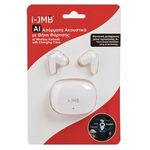 PC, gaming si accesorii - Retelistica - Wireless - Adaptoare wireless - Casti wireless albe cu carcasa de incarcare si traducere AI - Infinity.ro