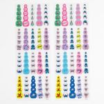 Ingrijire personala si Cosmetice - Manichiura si pedichiura - Produse nail art - Autocolante pentru unghii, Set 200 buc, Stitch - Infinity.ro