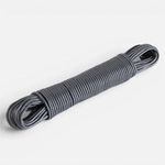 Casa si Gradina - Mobilier - Organizare si depozitare - Cosuri de gunoi - Sfoara gri pentru rufe 20m, franghie grosime 2.5mm - Infinity.ro