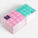 Market - Curatenie si intretinere casa - Produse bucatarie - Prosoape de hartie si servetele - Servetele de masa cu 1 strat in carouri, 33x33cm, 160 buc, Multicolor - Infinity.ro
