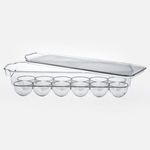 Electronice si Electrocasnice - Aragazuri, cuptoare si hote - Cuptoare - Cuptoare cu microunde - Suport pentru Oua Transparent cu 12 Compartimente - Infinity.ro
