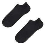 Fashion, accesorii si bijuterii - Barbati - Lenjerie si pijamale barbati - Sosete si ciorapi barbati - Sosete scurte negre din bumbac reciclat pentru barbati - Infinity.ro